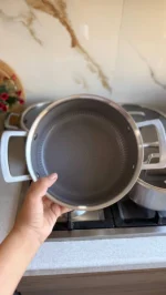 سرویس قابلمه استیل کف لیزری MGS (ام جی اس)